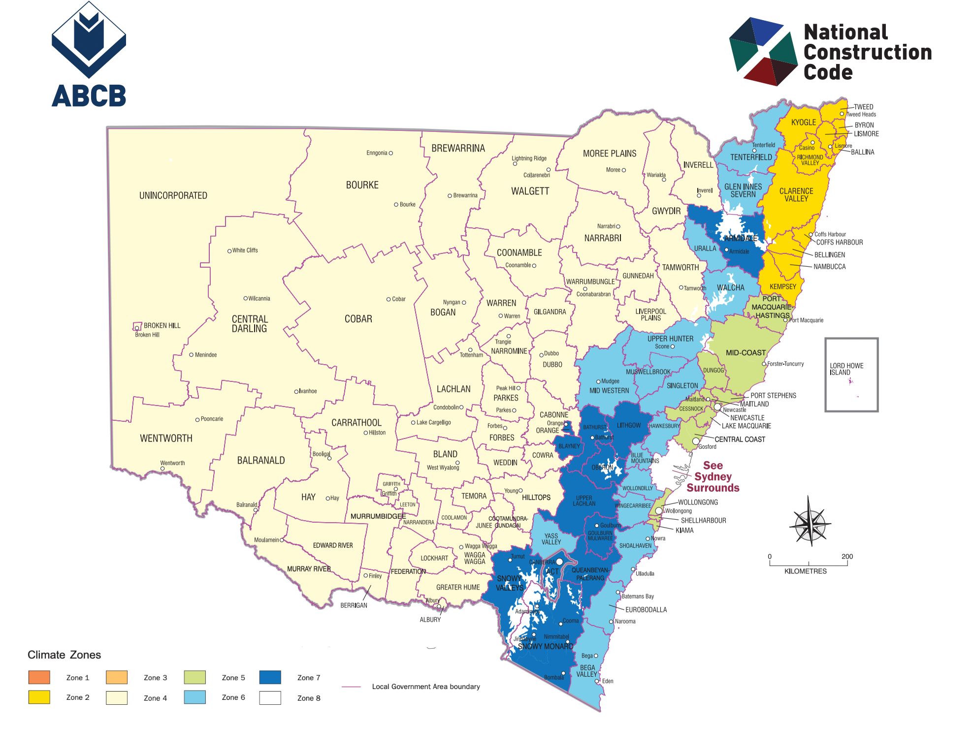 NSW Climate Zones